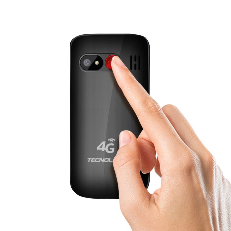 Teléfono 4g Senior Adulto Mayor Tecnolab Tl456bk-2