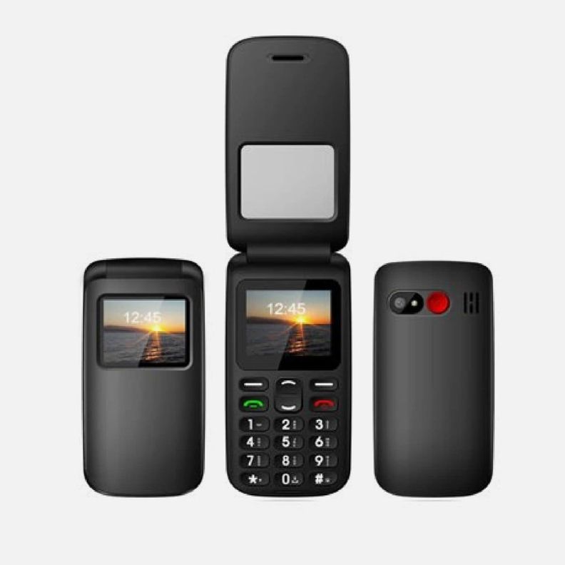 Teléfono 4g Senior Adulto Mayor Tecnolab Tl456bk-3