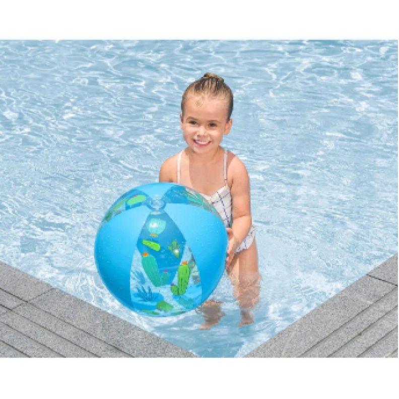 Pelota Inflable Playa Splash 51cm Bestway Azul -2