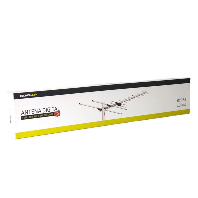 Antena Digital para TV Exterior 7-9 dB HDTV & 4K Tecnolab-2