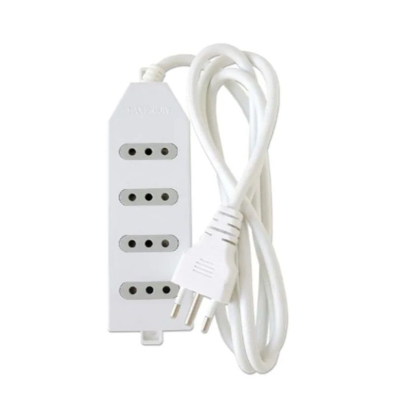 Alargador Eléctrico 4Pos 3mt ME204W Macrotel  -1