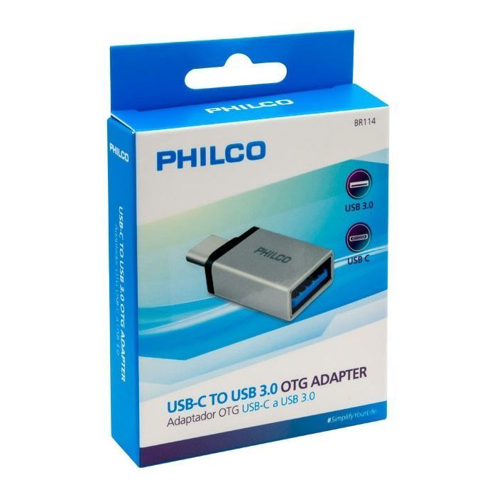 Adaptador OTG USb Tipo C USB 3.0 Philco-1