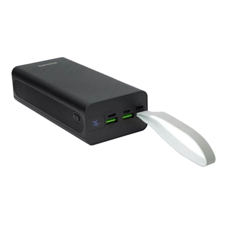 Power Bank 30000 Mah 22.5w Carga Rápida Philips USB-C-1