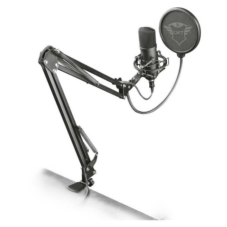 Microfono Usb Streaming Trust Gxt252+ Plus Emita-0
