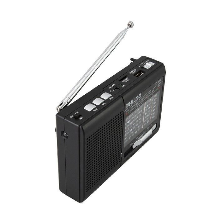 Radio Portatil Philco IC-X65 Multibandas Usb-2