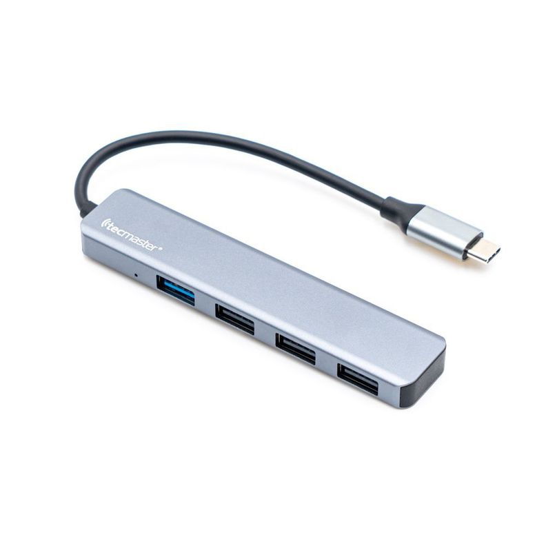 Hub Usb 3.0 Tipo C Tecmaster 4 Puertos-1