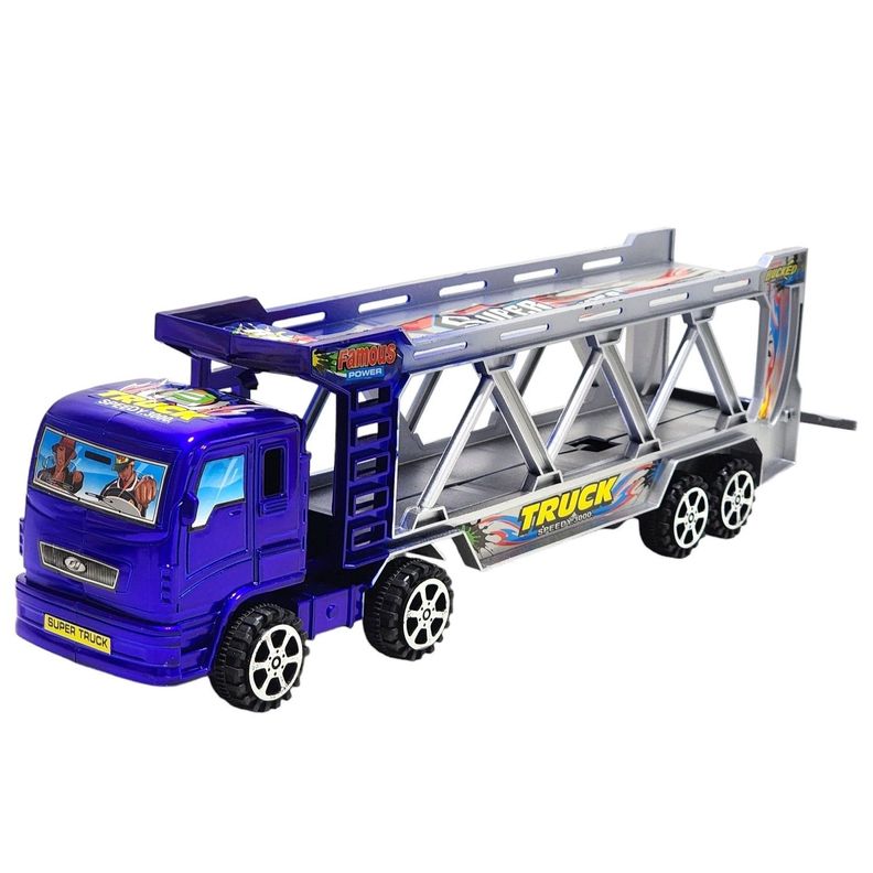 Camión Tráiler Transportador con Animales Juguetes 55173a-3