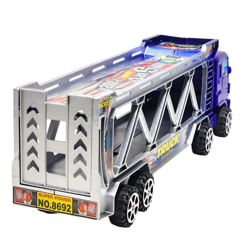 Camión Tráiler Transportador con Animales Juguetes 55173a-6