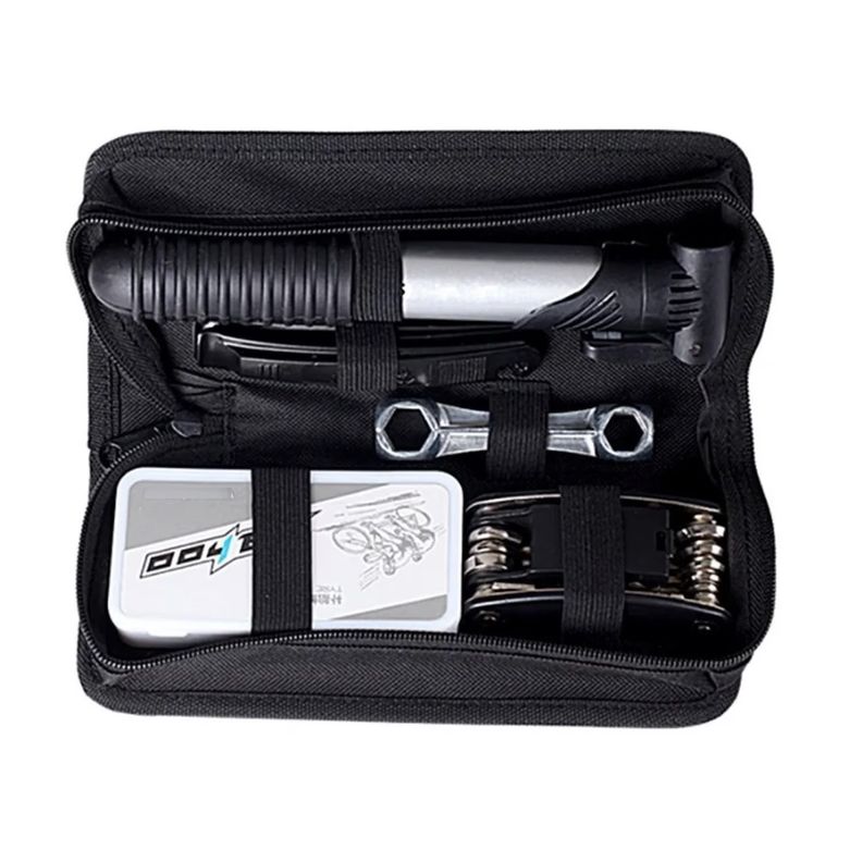 Kit Herramientas Bicicleta Completo Llave Y Parche 06031-3