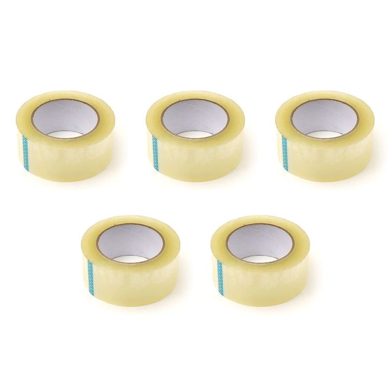 Pack 5 Cinta Embalaje 200mts Transparente