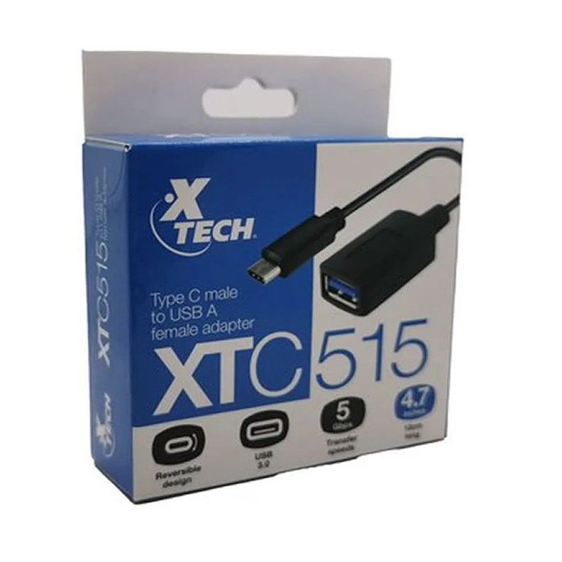 Adaptador Cable USB Tipo-C a USB 3.0 Xtech-2