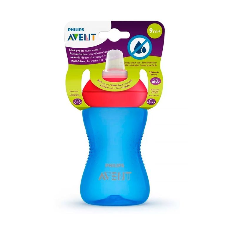 Vaso Con Boquilla Philips Avent Scf802/01 300ml 9m+-0