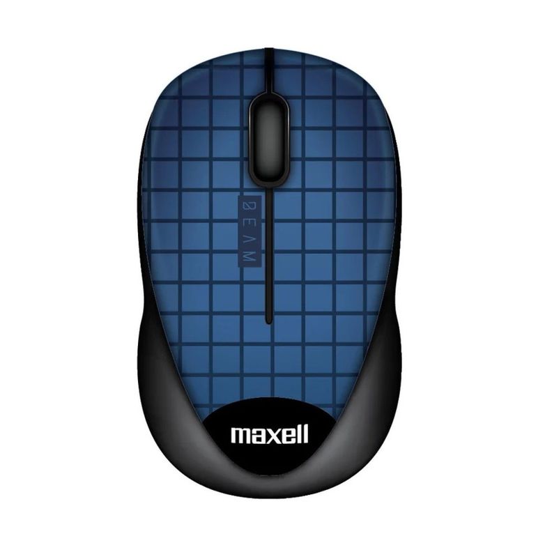 Mouse Optico Inalambrico Trace 1600 DPI 2.4GHz Maxell Azul