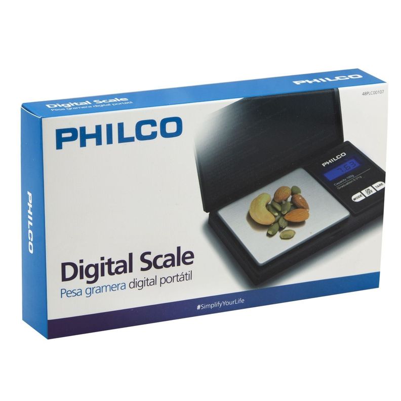 Mini Pesa Digital Gramera 0.01 a 100gr Philco-2