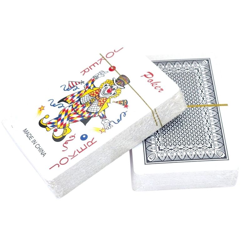 Set 2 Juegos de Cartas Póker y Naipes Clásico 11230-0