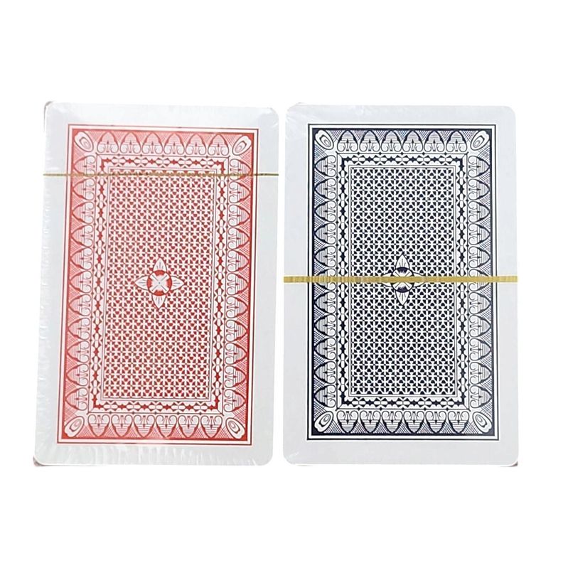 Set 2 Juegos de Cartas Póker y Naipes Clásico 11230-4