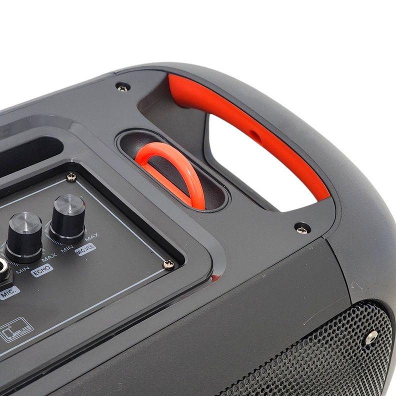 Parlante Karaoke BT Con Control De Bajos Rgb AP02098-3