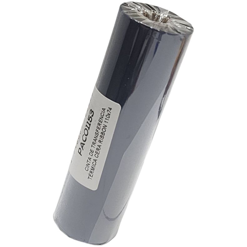 Cinta de Transferencia Térmica de Cera Ribbon 110x74 PAC01153-1