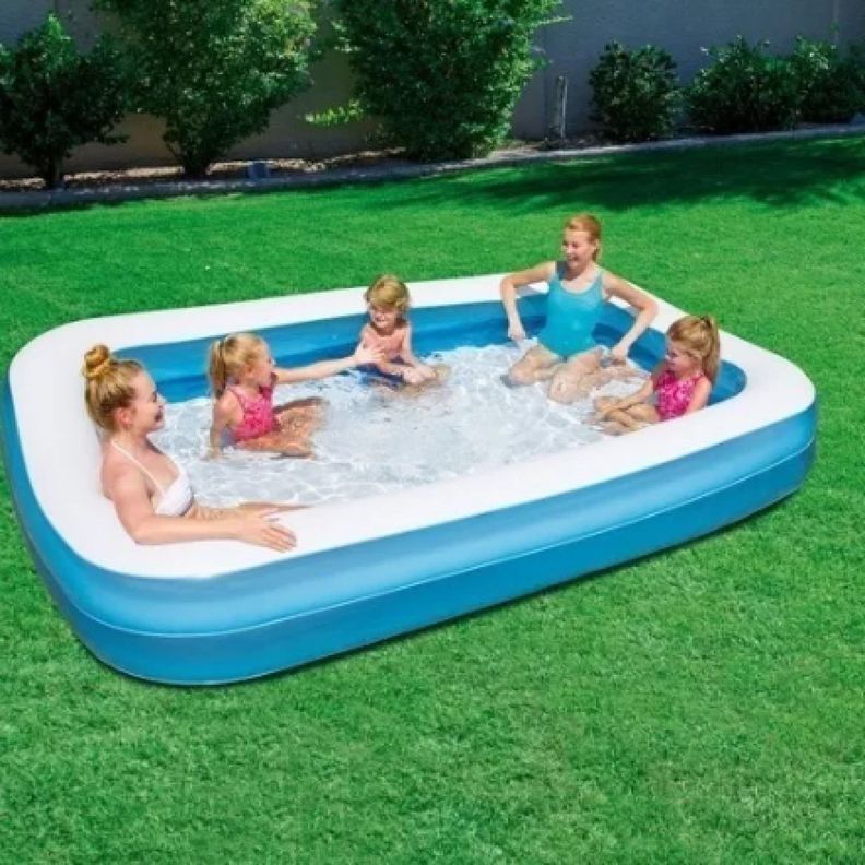 Piscina Inflable Rectangular 2.62m Azul Bestway -1