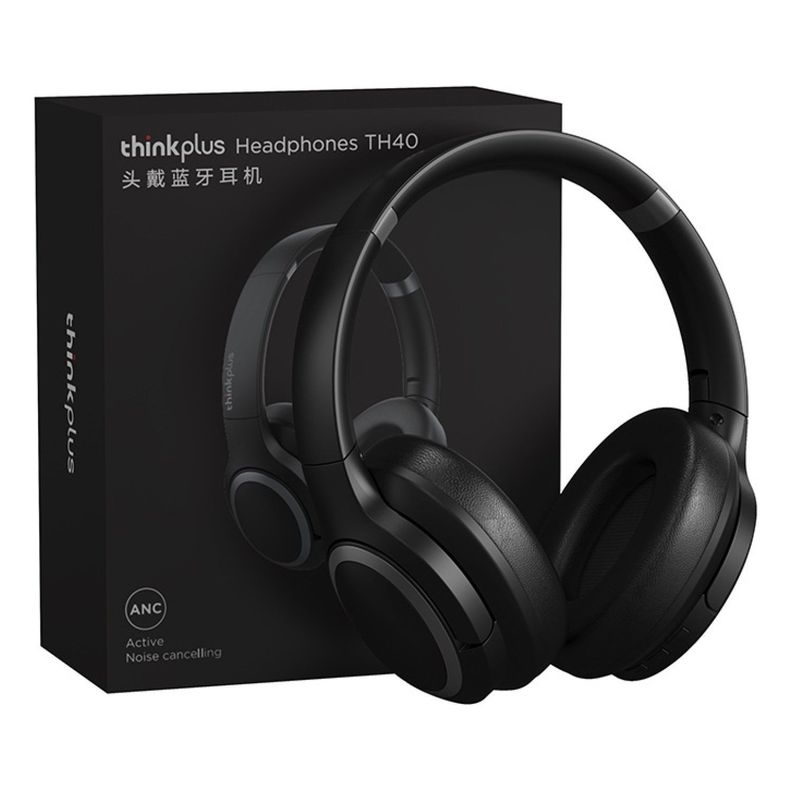 Audífonos Inalámbricos BT Lenovo TH40 NEGRO ANC-3