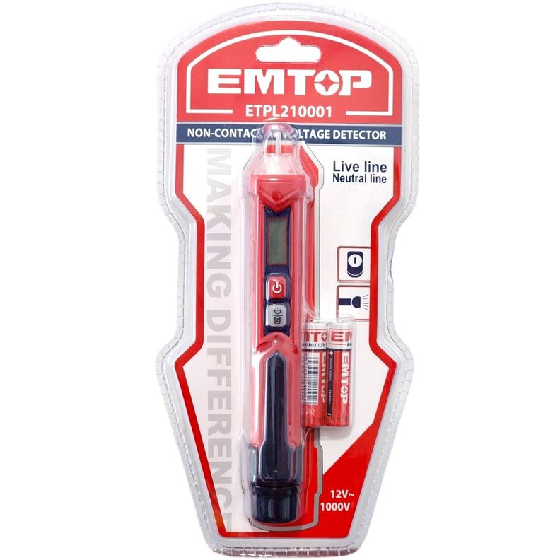 Detector de voltaje AC sin contacto EMTOP ETPL210001-4