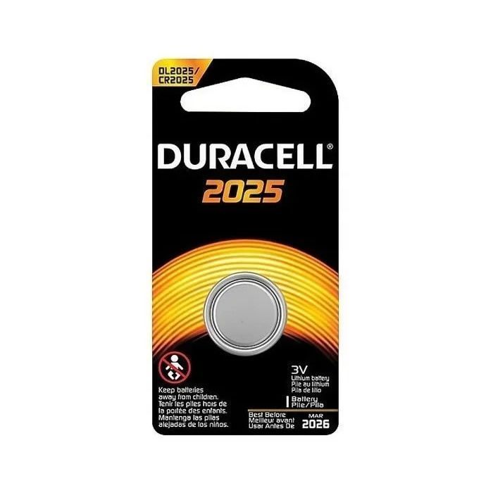 Pila Bateria Litio CR 2025 Duracell Unitaria-0