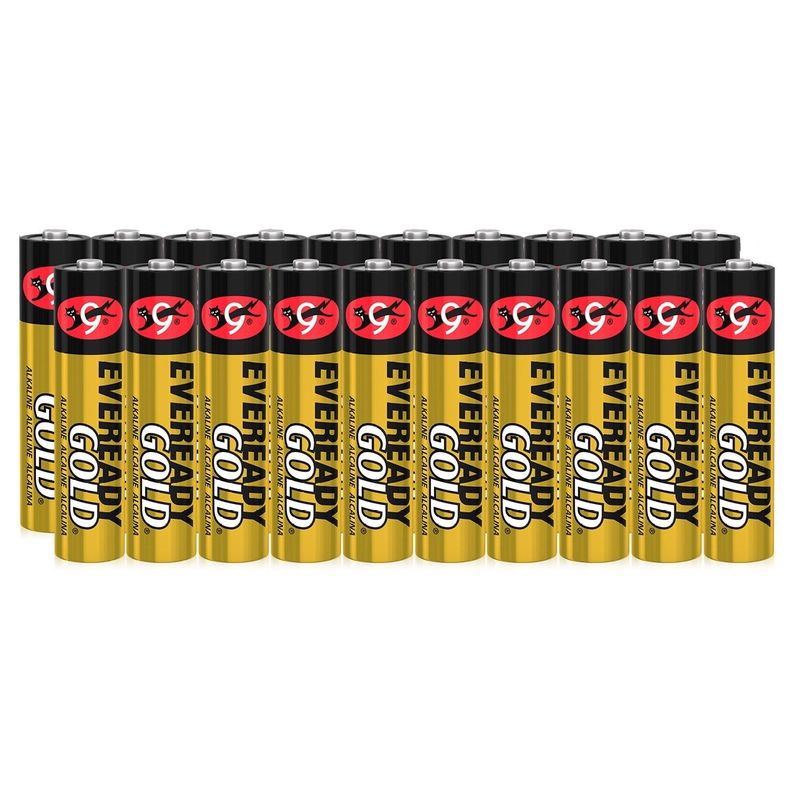 Pack 20 Pilas Eveready AAA Alcalina Tira Prepicada-1