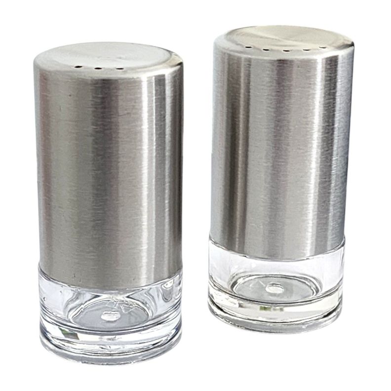 Set de Salero y Pimentero Acrílico y Acero 14189-4