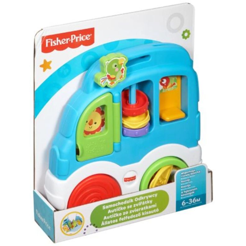 Juguete Auto Actividades de Animales Fisher Price CMV93-3