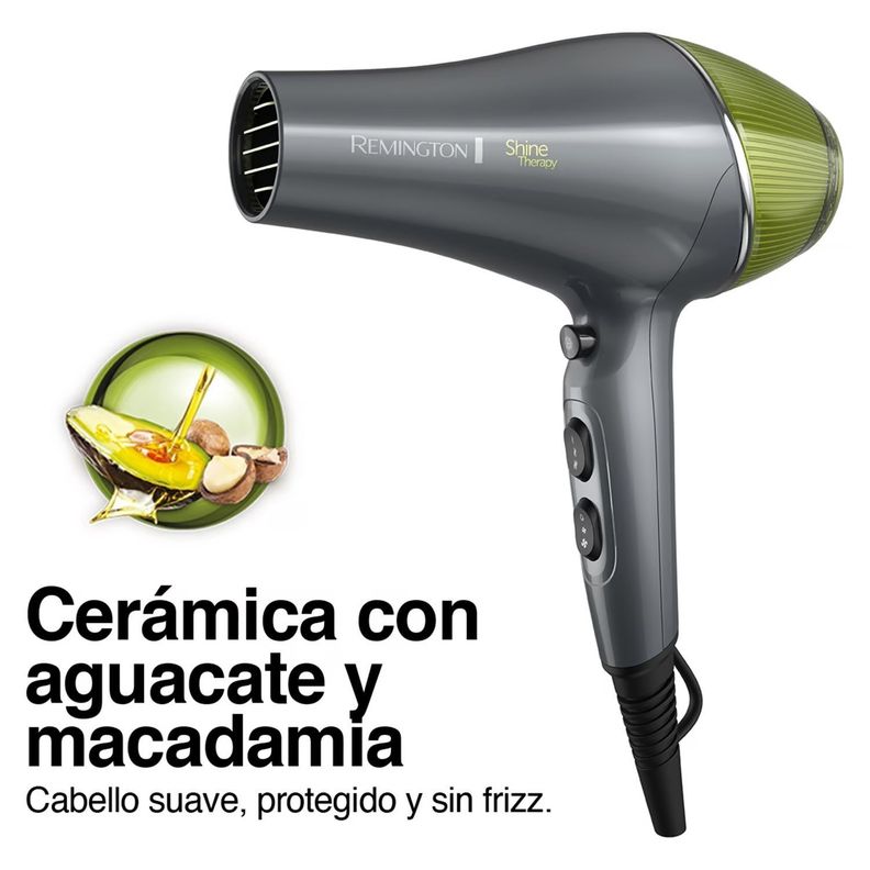 Secador De Pelo Remington Shine Therapy 240v 2200w D18a -1