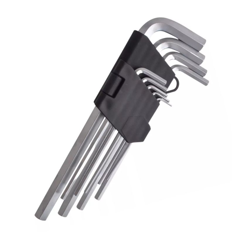 Kit Llaves Allen 9 Piezas Largas con Soporte 12879-0