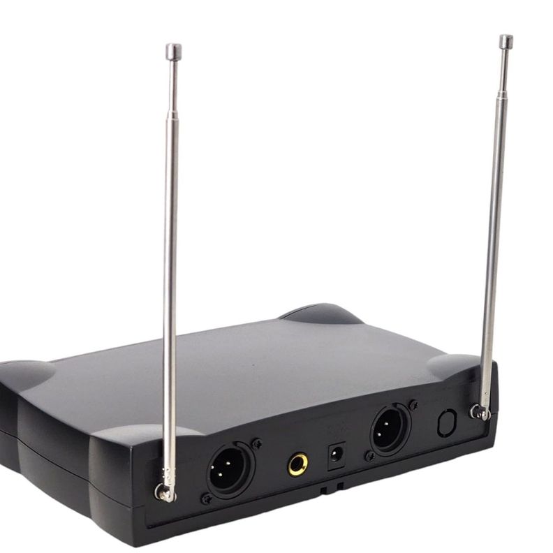 Kit 2 Micrófonos inalámbricos UHF Audiopro AP02040-6