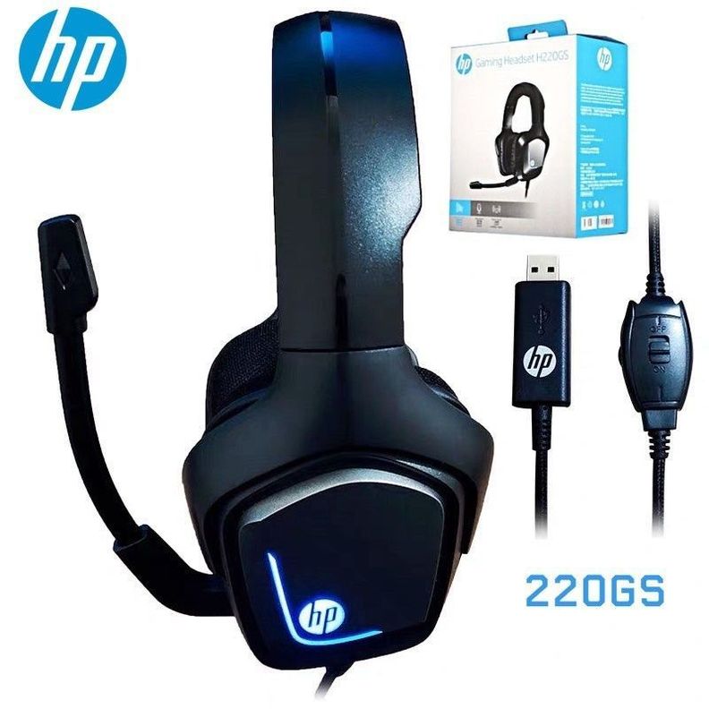 Audífonos Gamer Hp Usb H220gs Sonido 7.1-2