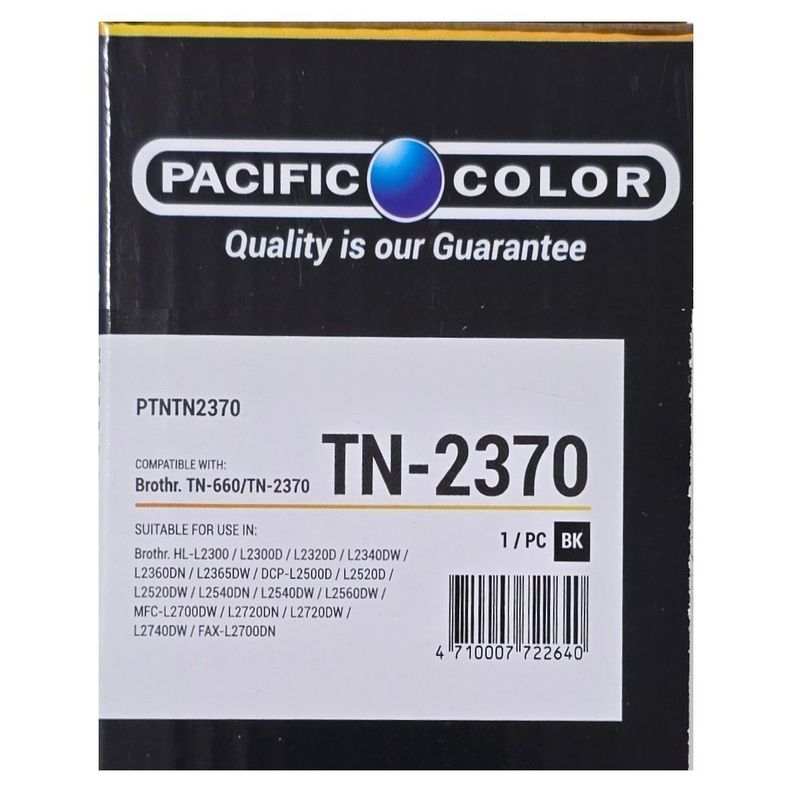 Toner Alternativo Pacific Color Para TN2370 TN660-1