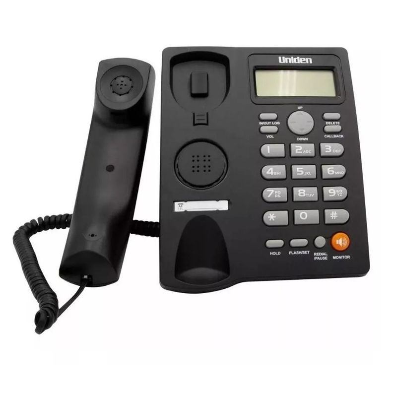 Teléfono Fijo Sobremesa Uniden AS7413 Negro-2