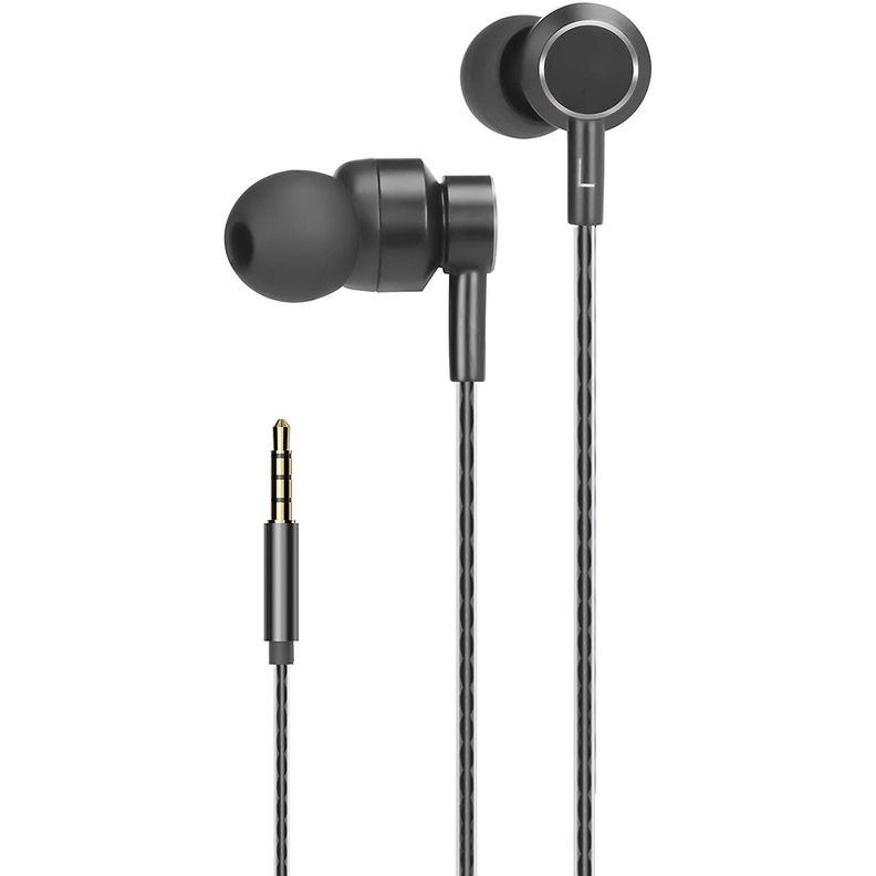 Audifono In-ear Hp Dhe-7001 Metal Negro-2