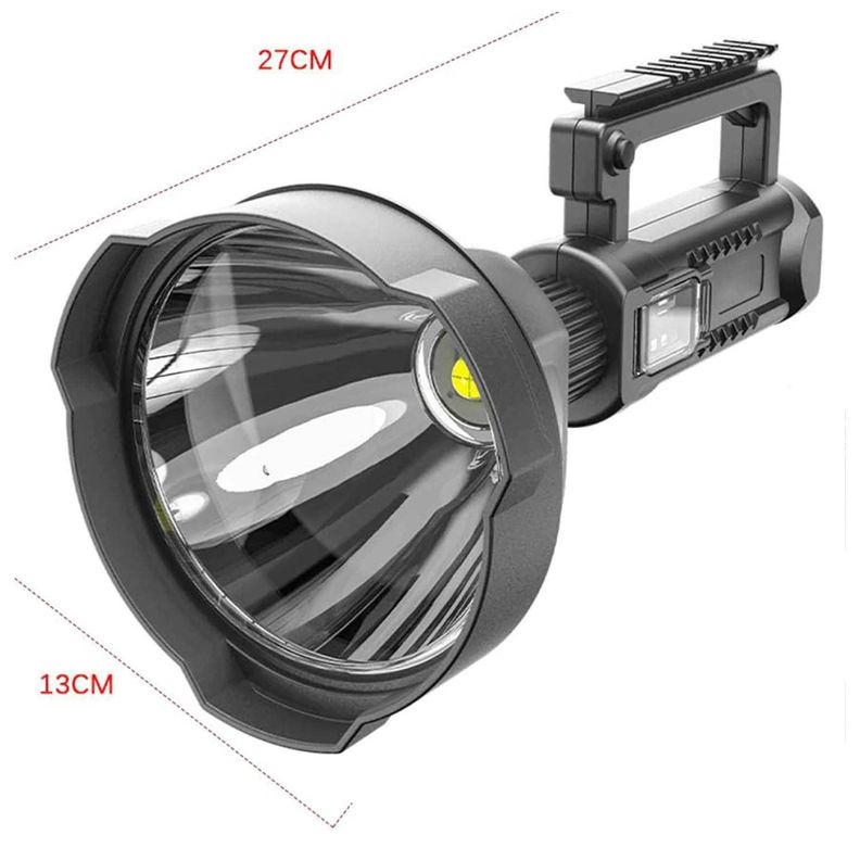 Linterna Led Largo Alcance Con Tripode Tecnolab TL215-3