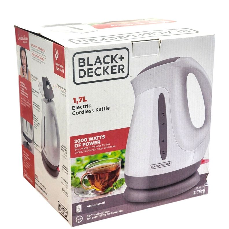 Hervidor Eléctrico Black + Decker 1.7lts HJKC681-7