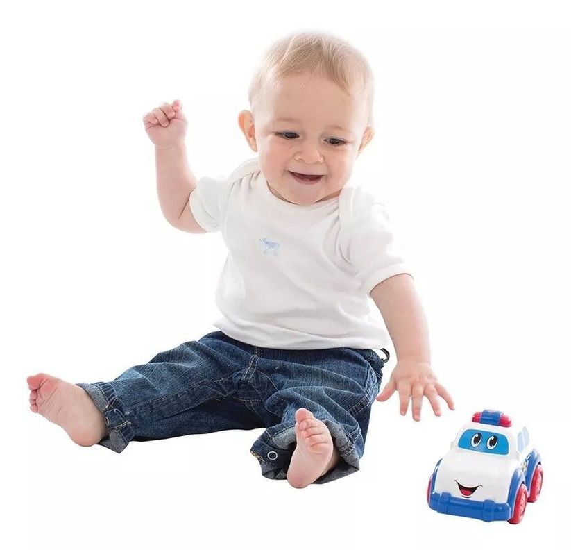 Juguete Auto Policial Con Sonido Playgro-2