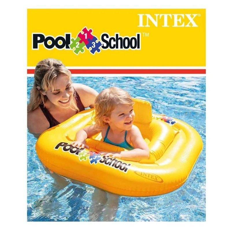 Flotador Delux Pool School Intex 56587 Cuadrado-2
