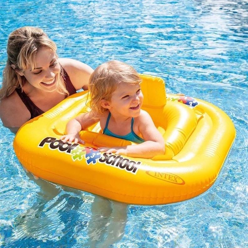 Flotador Delux Pool School Intex 56587 Cuadrado-3