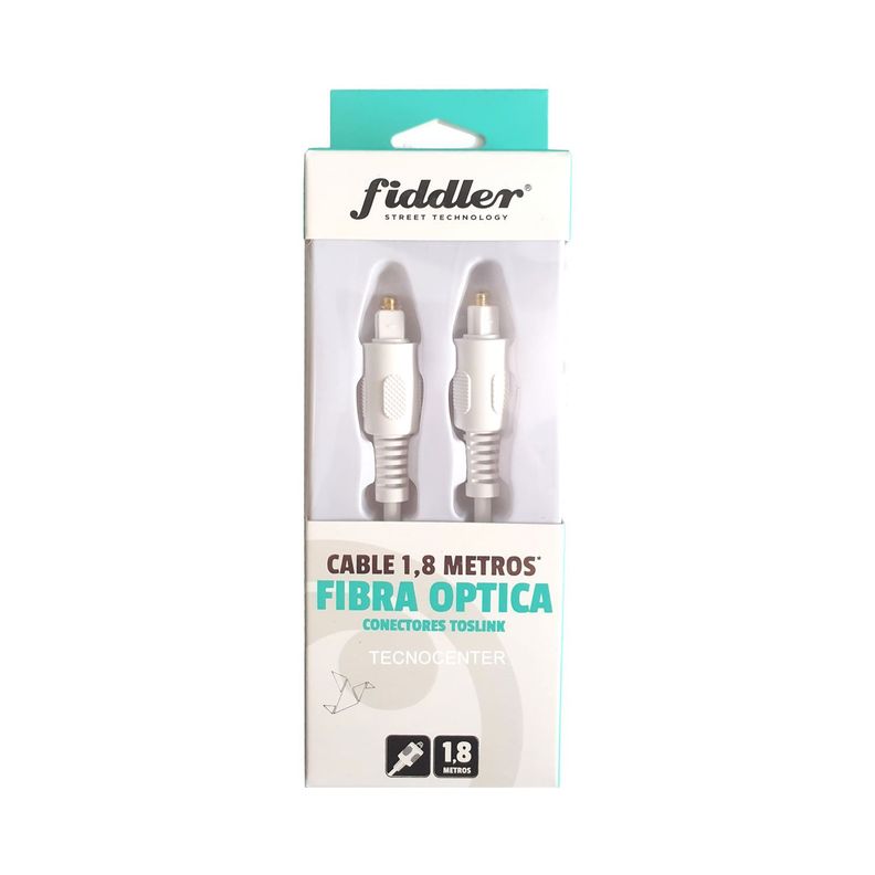 Cable Optico Audio Digital Toslink 1.8mts Fiddler-0