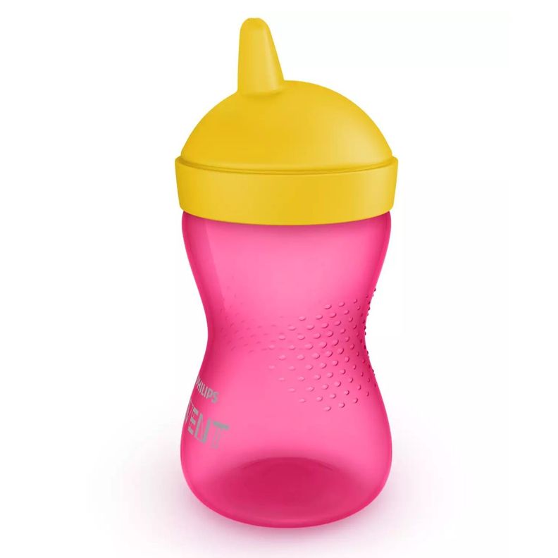 Vaso Boquilla Rígida Avent Spout Cup Rosado SCF803/04 12m+-4