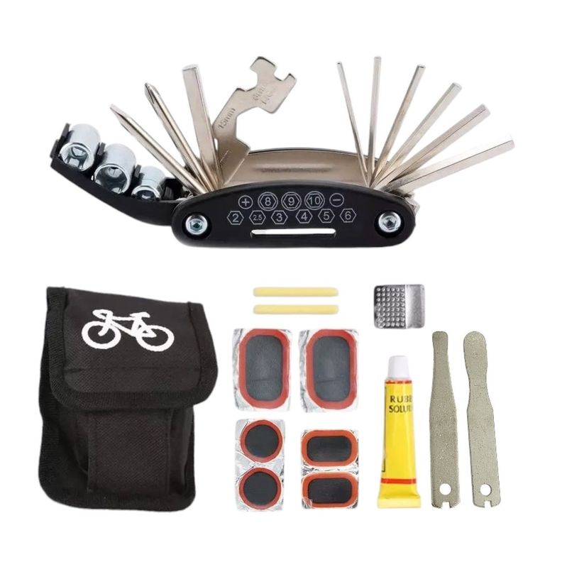 Kit Herramientas Bicicleta Allen Parche Reparación 18181-0