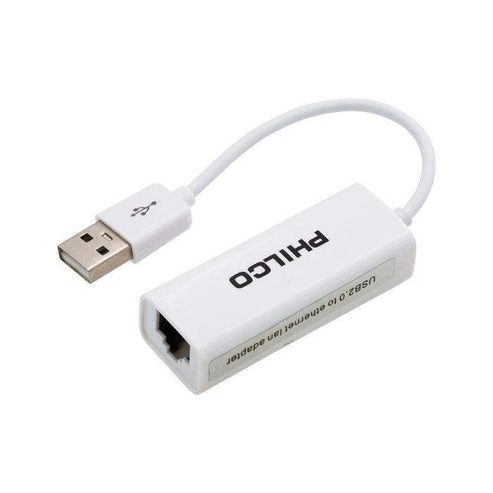 Adaptador Lan USB 2.0 Ethernet Rj45 Philco-1