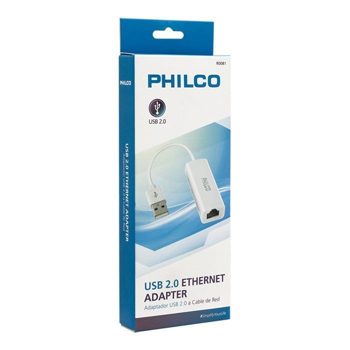 Adaptador Lan USB 2.0 Ethernet Rj45 Philco-2