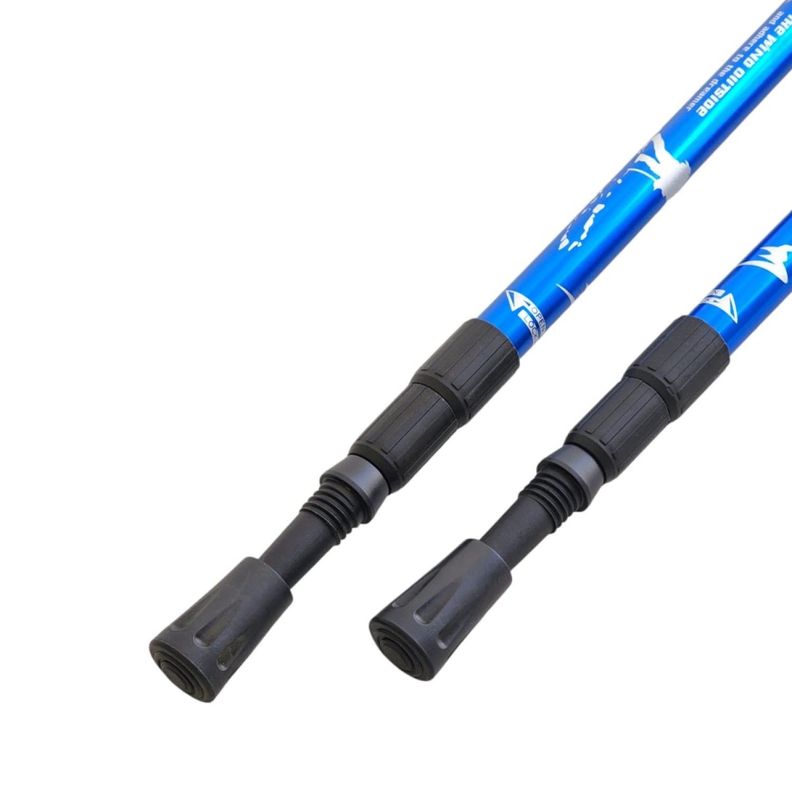 Par de Bastones Ajustables para Trekking Azul DBG1356BL-2