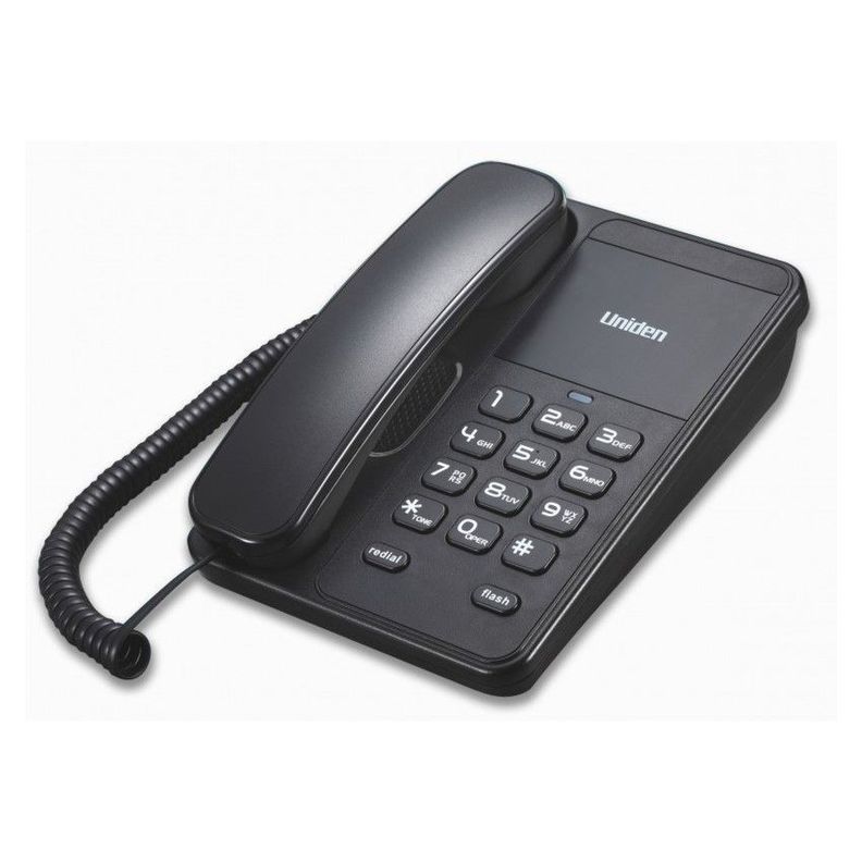Telefono Fijo Sobremesa Uniden AS7202 Negro-0