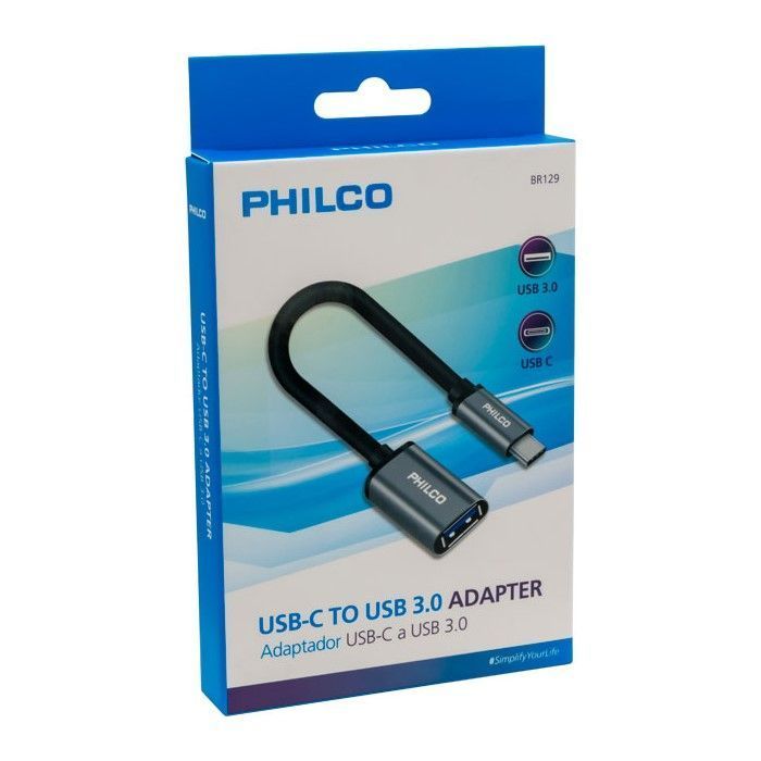 Adaptador Cable USB 3.0 a Tipo C Philco-2