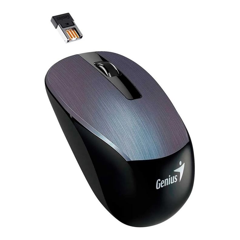 Mouse Inalámbrico Gris NX-7015 Genius -2